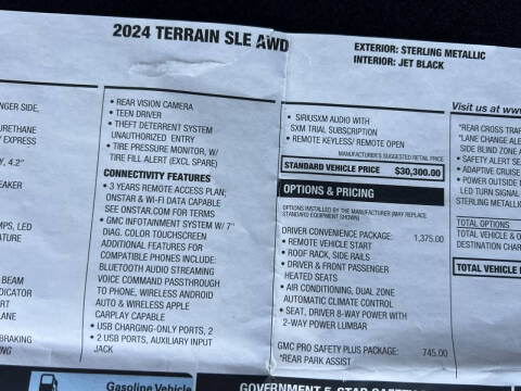 2024 GMC Terrain SLE