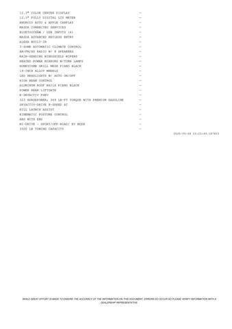 2026 Mazda CX-70 Plug-in Hybrid SC Plus