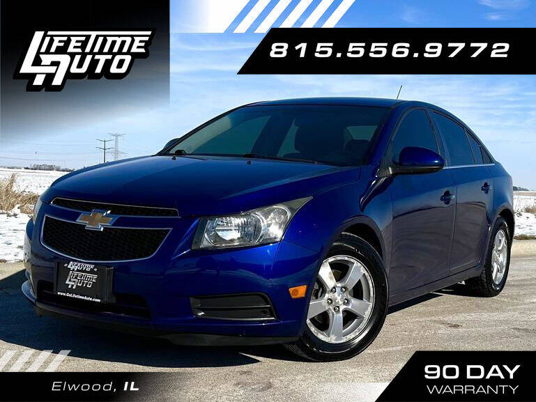 2012 Chevrolet Cruze for sale at Lifetime Auto in Elwood IL