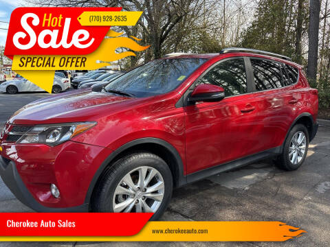 2015 Toyota RAV4 for sale at Cherokee Auto Sales in Acworth GA