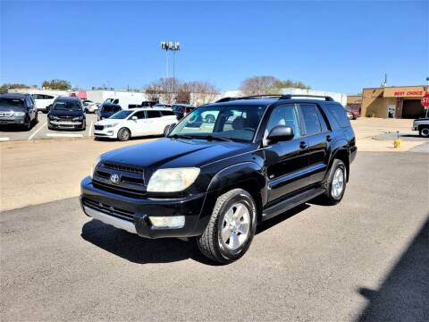 2004 Toyota 4Runner for sale at Image Auto Sales in Dallas TX