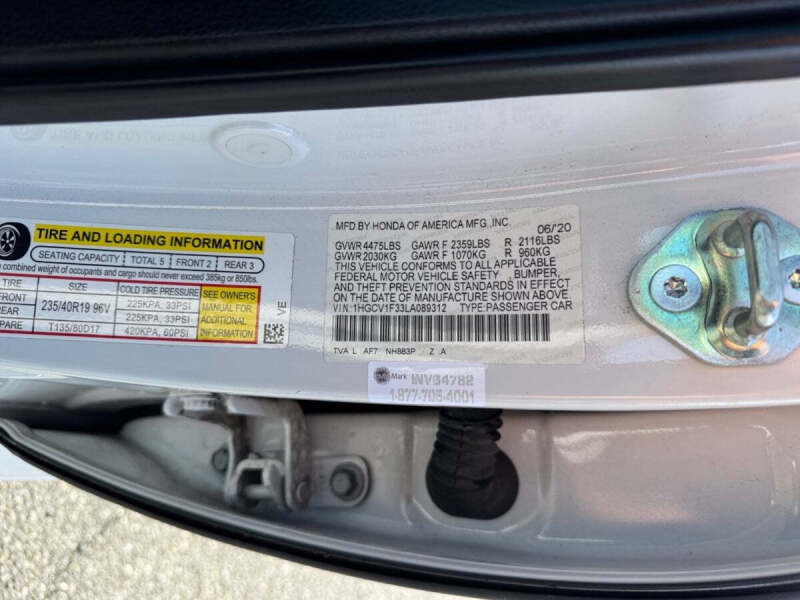 2020 Honda Accord Sport