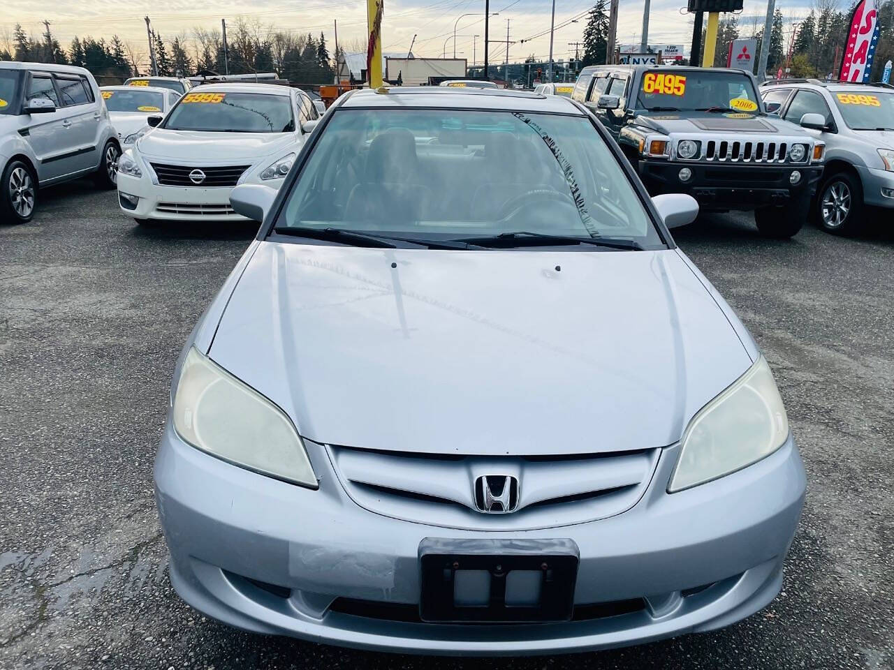 2005 Honda Civic for sale at New Creation Auto Sales in Everett, WA