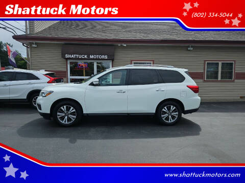 2019 Nissan Pathfinder for sale at Shattuck Motors in Newport VT