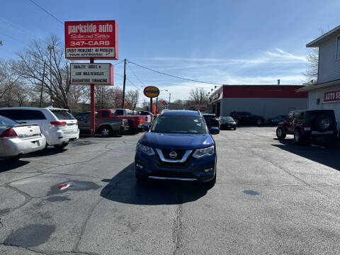 2017 Nissan Rogue for sale at Parkside Auto Sales & Service in Pekin IL