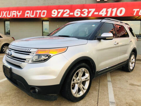 2011 Ford Explorer for sale at Texas Luxury Auto in Cedar Hill TX