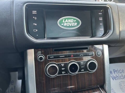 2015 Land Rover Range Rover HSE