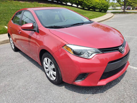 2015 Toyota Corolla for sale at Major Motor Sales in Mount Airy MD