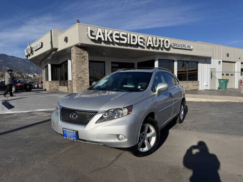 2010 Lexus RX 350 for sale at Lakeside Auto Brokers in Colorado Springs CO