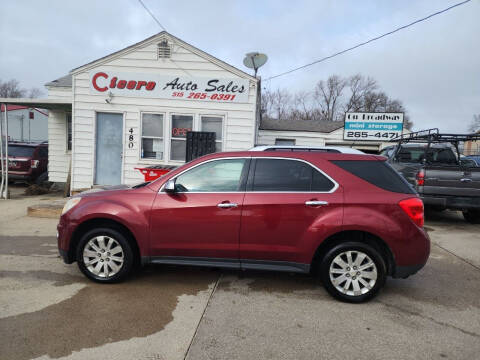 2010 Chevrolet Equinox for sale at Cicero Auto Sales LLC in Des Moines IA