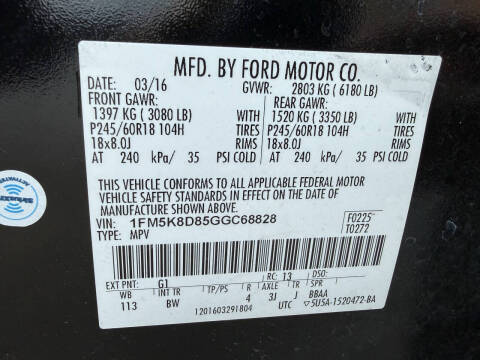 2016 Ford Explorer XLT