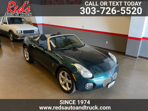 2008 Pontiac Solstice for sale at Red's Auto and Truck in Longmont CO