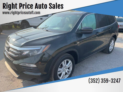 2016 Honda Pilot for sale at Right Price Auto Sales in Waldo FL