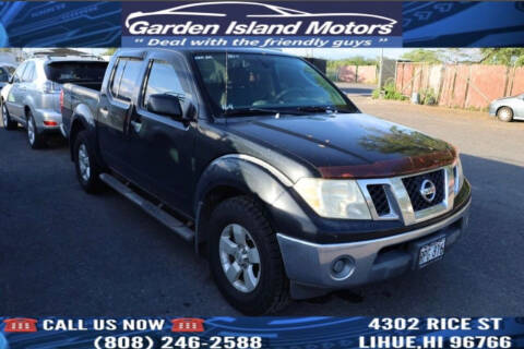 2011 Nissan Frontier for sale at Garden Island Motors in Lihue HI