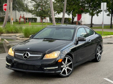 2015 Mercedes-Benz C-Class for sale at HIGH PERFORMANCE MOTORS in Hollywood FL