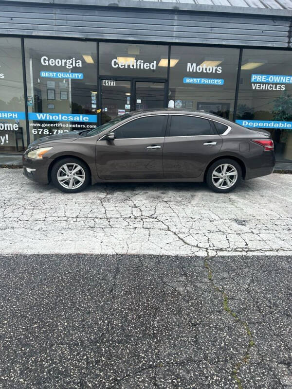 2015 Nissan Altima for sale at Georgia Certified Motors in Stockbridge GA