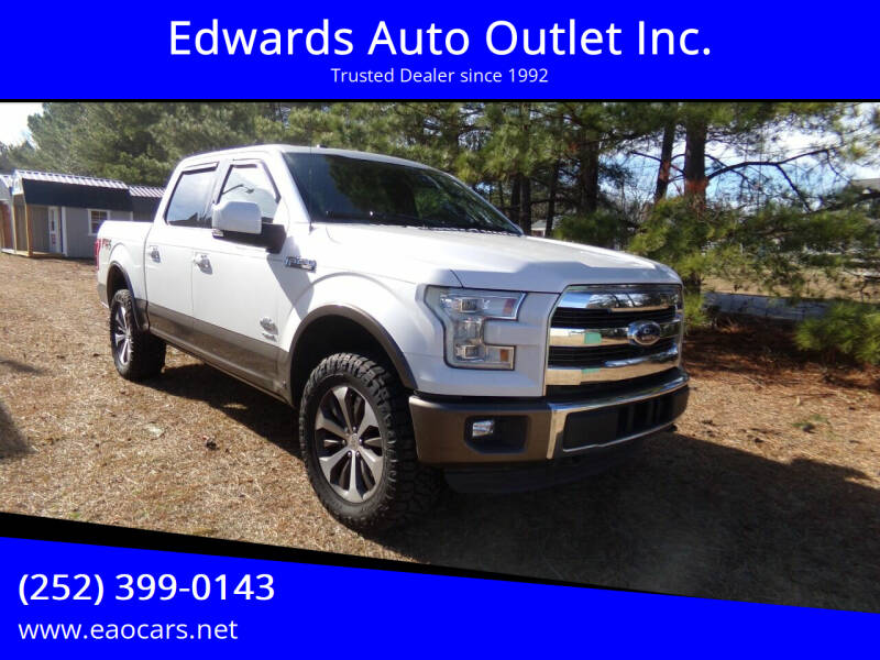 2015 Ford F-150 for sale at Edwards Auto Outlet Inc. in Wilson NC