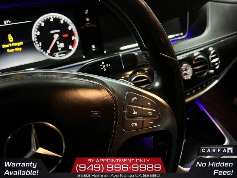 2017 Mercedes-Benz S-Class S 550