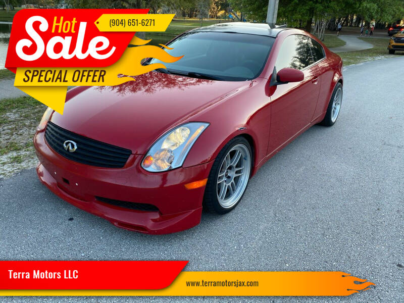 2004 Infiniti G35 for sale at Terra Motors LLC in Jacksonville FL