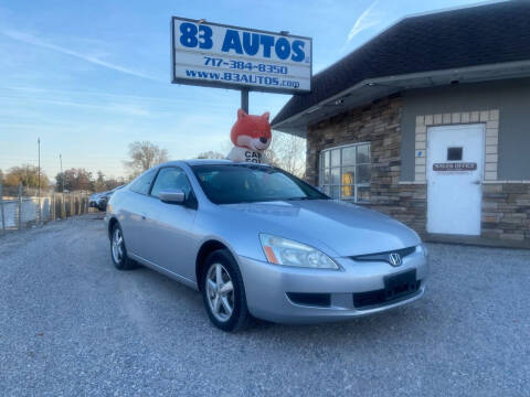 2005 Honda Accord for sale at 83 Autos in York PA