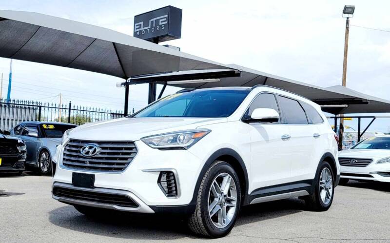 2017 Hyundai Santa Fe for sale at Elite Motors in El Paso TX