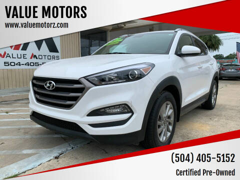 2016 Hyundai Tucson for sale at VALUE MOTORS in Kenner LA