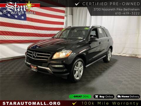 2015 Mercedes-Benz M-Class for sale at Star Auto Mall in Bethlehem PA