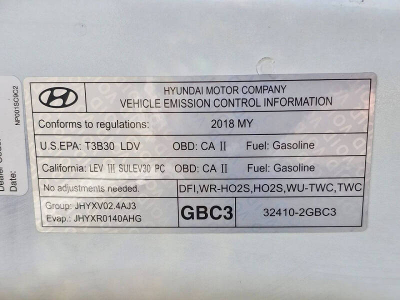 2018 Hyundai Sonata
