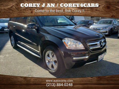 2012 Mercedes-Benz GL-Class for sale at WWW.COREY4CARS.COM / COREY J AN in Los Angeles CA