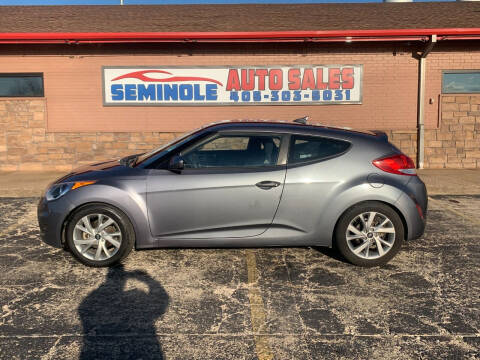 2016 Hyundai Veloster for sale at Seminole Auto Sales in Seminole OK