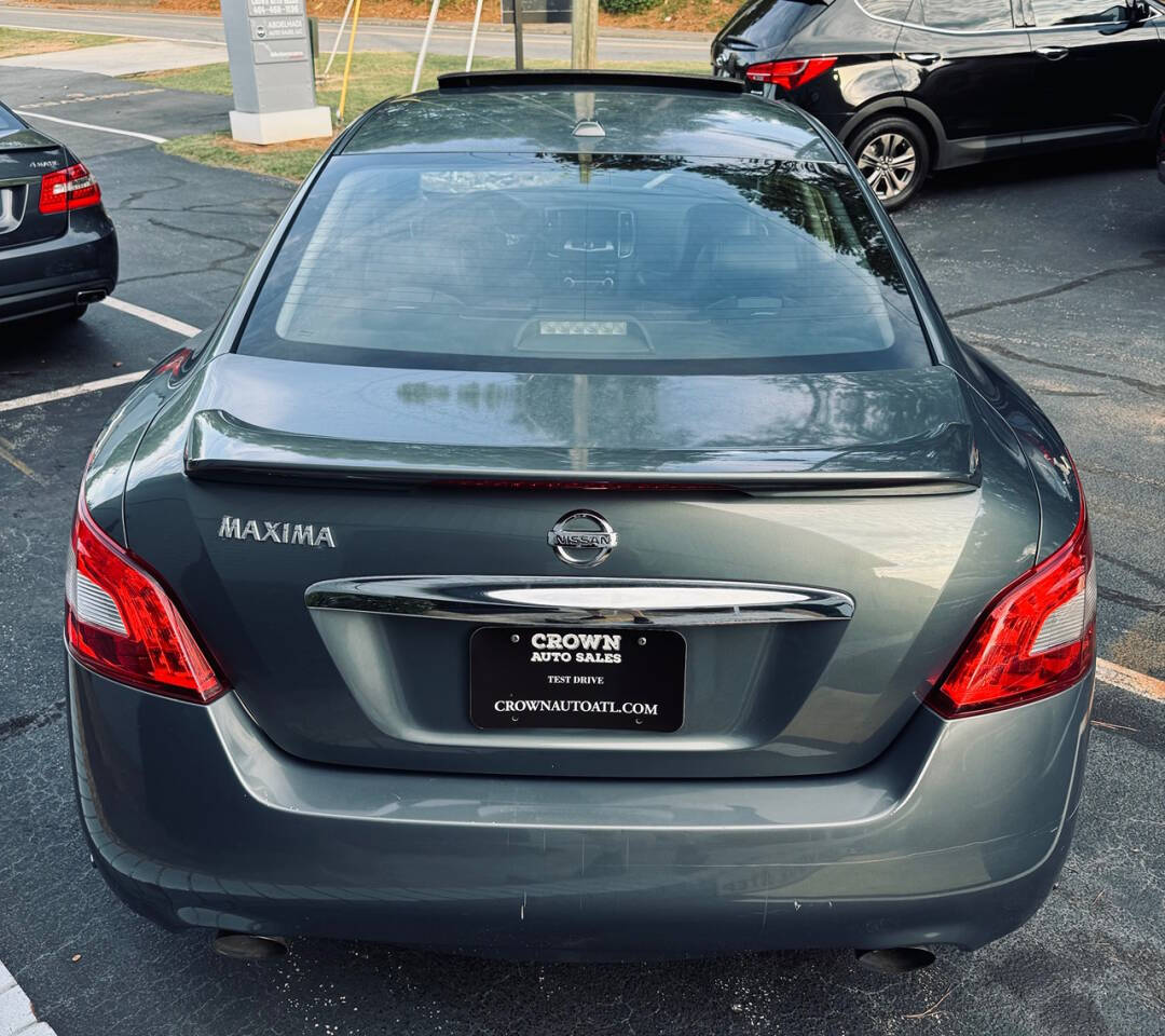 2010 Nissan Maxima for sale at Crown Auto Sales in Marietta, GA