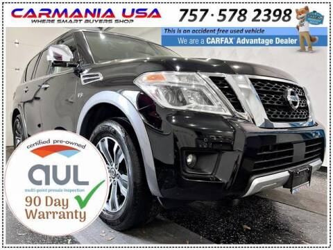 2017 Nissan Armada for sale at CARMANIA USA in Chesapeake VA