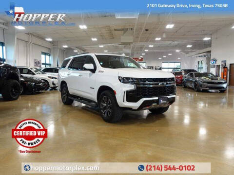 2021 Chevrolet Tahoe for sale at HOPPER MOTORPLEX in Irving TX