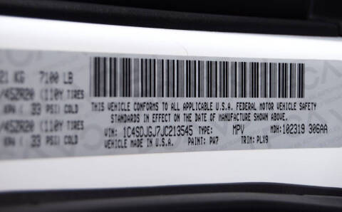 2018 Dodge Durango SRT