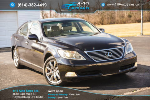 2007 Lexus LS 460 for sale at 4:19 Auto Sales LTD in Reynoldsburg OH