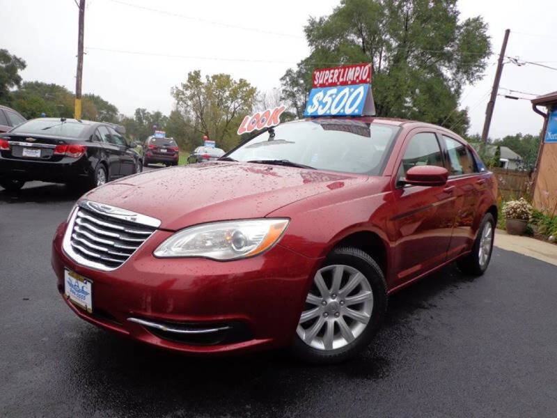 2012 Chrysler 200 for sale at North American Credit Inc. in Waukegan IL