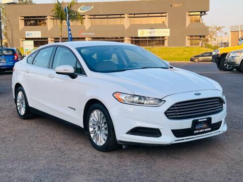 2016 Ford Fusion Hybrid for sale at MotorMax in San Diego CA