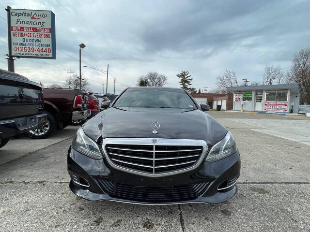 2016 Mercedes-Benz E-Class for sale at Capital Auto Financing in Redford, MI