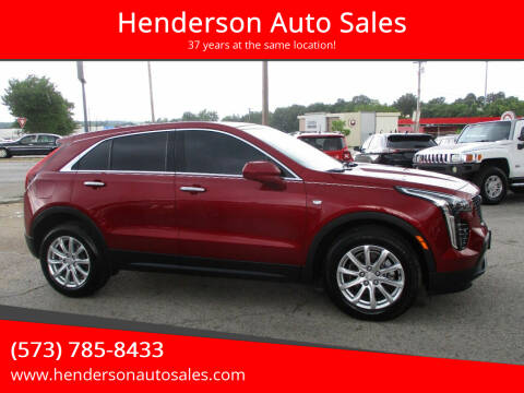 2019 Cadillac XT4 for sale at Henderson Auto Sales in Poplar Bluff MO