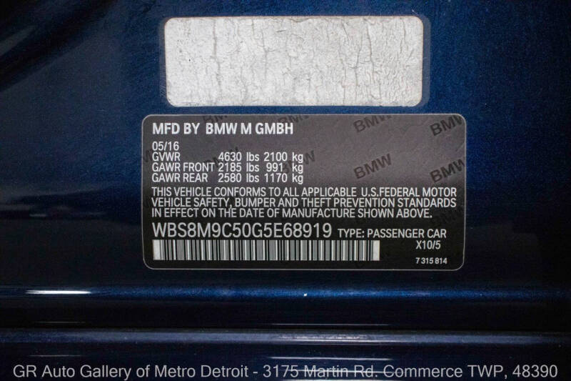 2016 BMW M3