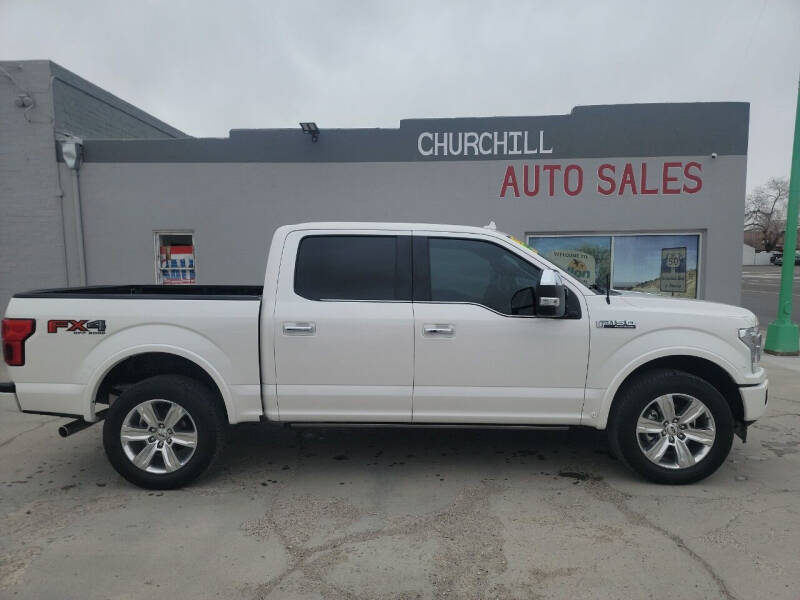 2018 Ford F-150 for sale at CHURCHILL AUTO SALES in Fallon NV