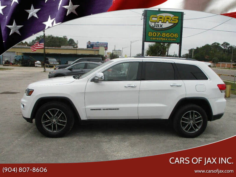 2017 Jeep Grand Cherokee for sale at CARS OF JAX INC. in Jacksonville FL