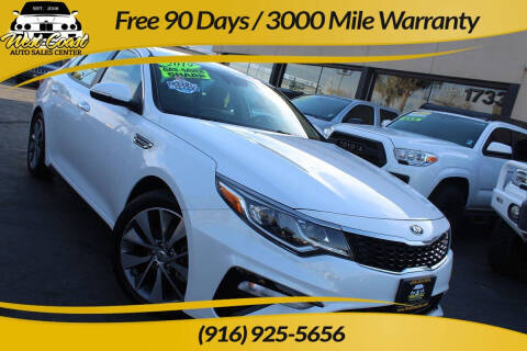 2019 Kia Optima for sale at West Coast Auto Sales Center in Sacramento CA