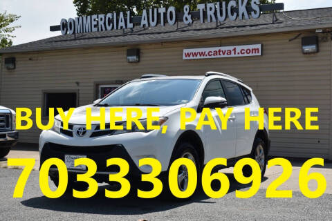 2015 Toyota RAV4 for sale at Commercial Auto & Trucks in Manassas VA