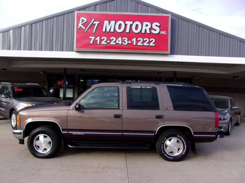 1997 GMC Yukon for sale at RT Motors Inc in Atlantic IA