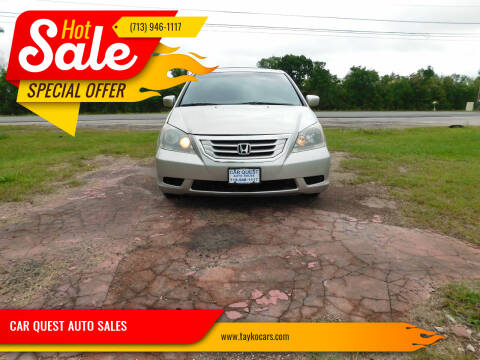 2008 Honda Odyssey for sale at CAR QUEST AUTO SALES in Houston TX