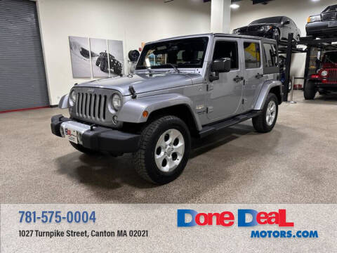 2015 Jeep Wrangler Unlimited for sale at DONE DEAL MOTORS in Canton MA