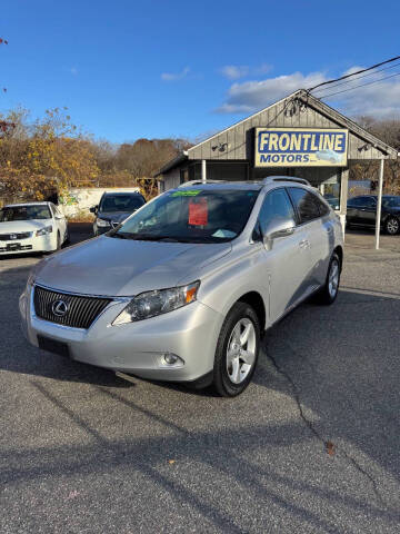 2010 Lexus RX 350 for sale at Frontline Motors Inc in Chicopee MA