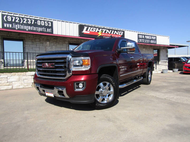 2016 GMC Sierra 2500HD for sale at Lightning Motorsports in Grand Prairie TX