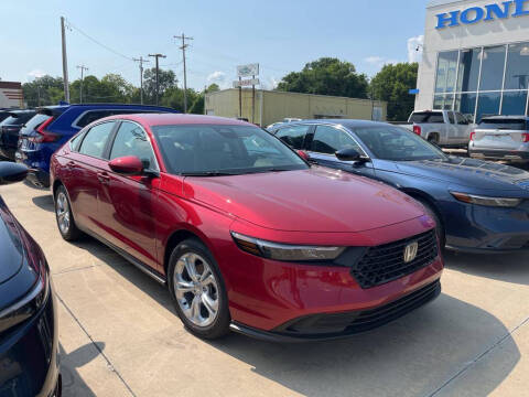 2024 Honda Accord for sale at HONDA DE MUSKOGEE in Muskogee OK